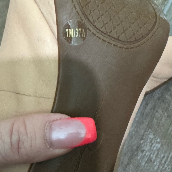 Jessica Simpson Women's Peep Toe Heels - Tan - Picture 6 of 6